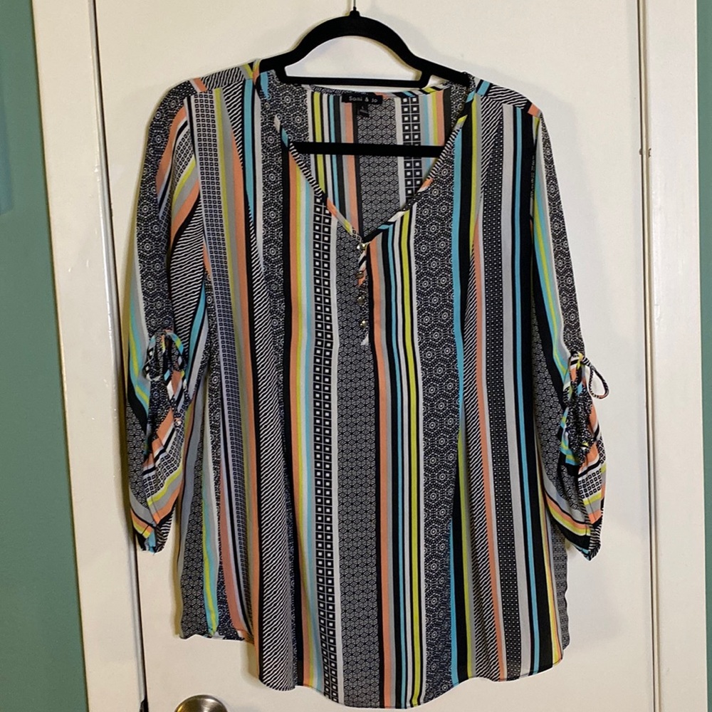 Striped Long Sleeve Shirt